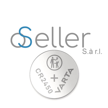 2x Ersatz Batterie für ooono & Saphe & DriveOne VARTA CR2450