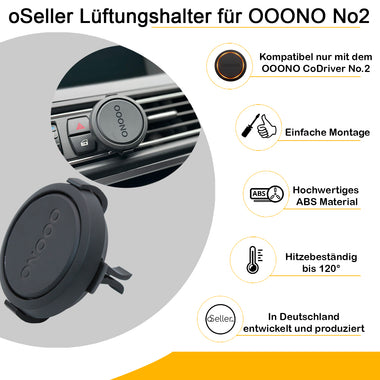 LüftungsHalterung für Co-Driver No2