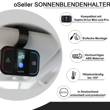 Saphe Drive Mini & Drive Pro SonnenblendenHalterung